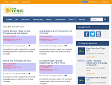 Tablet Screenshot of opentenis.ro